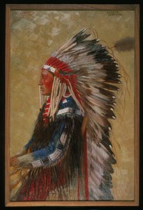 Boneta (óleo sobre lienzo) de Elbridge Ayer Burbank