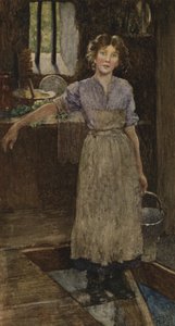 Pero Dios tiene a algunos de nosotros a los que susurra al oído (litografía en color) de Eleanor Fortescue Brickdale