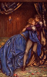 Guinevere (litografía en color) de Eleanor Fortescue Brickdale
