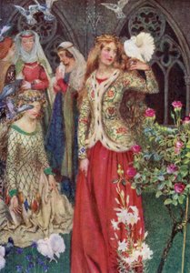 Guinevere (litografía en color)
