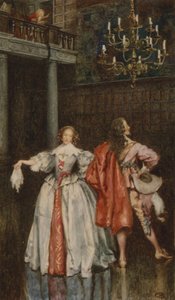 El vuelo de la duquesa (litografía en color) de Eleanor Fortescue Brickdale