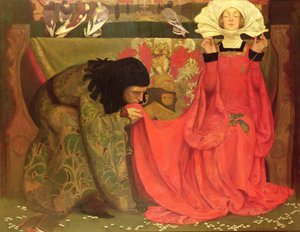 La tez pálida del amor verdadero de Eleanor Fortescue Brickdale