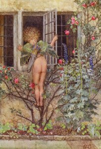 ¡Con todo lo que la basura bonita, Mi señora dulce, levántese, Levántese, levántese! (litografía en color) de Eleanor Fortescue Brickdale