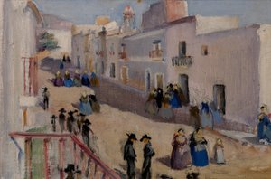 Escena callejera de Eleanor Harris