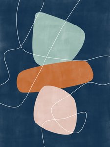 Formas orgánicas equilibradas de Elena Ristova