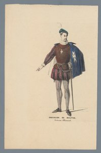 Caballero De Malthe, Traje Alemán