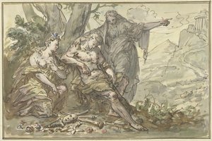 Hércules en la bifurcación del camino de Elias van Nijmegen