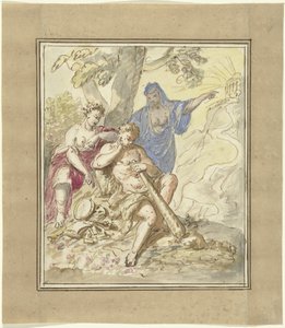Hércules en la bifurcación del camino de Elias van Nijmegen