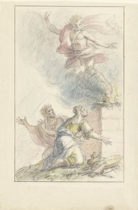 El sacrificio de Manoa de Elias van Nijmegen