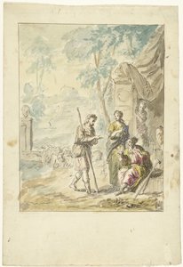 Jacob se queja a Labán de Elias van Nijmegen