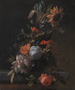 Un cuenco de flores