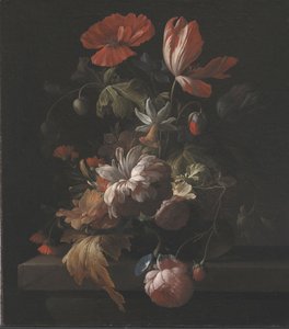 Flores en un cuenco