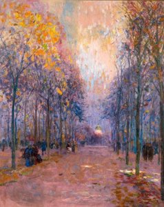 Los Jardines de Luxemburgo de Elie Anatole Pavil