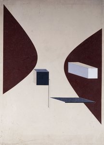 Proun N 90 de Eliezer Markowich Lissitzky