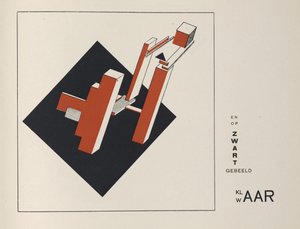 Sobre Dos Cuadrados, 1922 de Eliezer Markowich Lissitzky