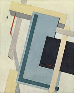 Proun 4 B, 1919-1920 de Eliezer Markowich Lissitzky