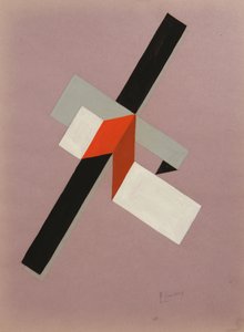 Proun, ca 1923 de Eliezer Markowich Lissitzky