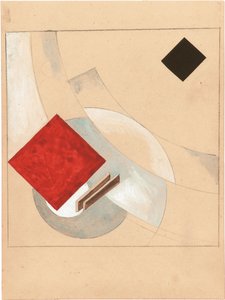 Estudio para la Historia de Dos Cuadrados, c. 1920