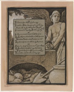 (Ilustración para Rubáiyát de Omar Khayyám) El alfarero celestial