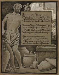 (Ilustración para Rubáiyát de Omar Khayyám) La olla desabrida