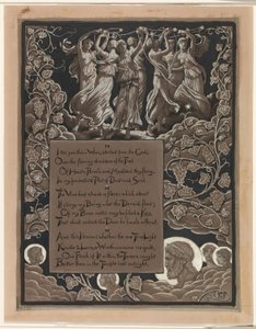 (Ilustración de Rubáiyát de Omar Khayyám) Horóscopo de Omar de Elihu Vedder