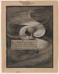 (Ilustración para Rubáiyát de Omar Khayyám) La copa de la desesperación de Elihu Vedder