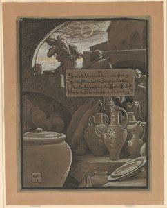 (Ilustración de Rubáiyát de Omar Khayyám) El final del Ramazán