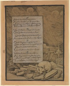 (Ilustración de Rubáiyát de Omar Khayyám) Teología de Elihu Vedder