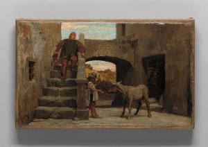 La fábula del molinero, su hijo y el burro