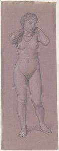 Desnudo femenino con collar de Elihu Vedder