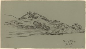 Viaje por el Nilo, Tmui de Ptolomeo de Elihu Vedder