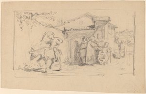 Hijo y burro, c. 1859