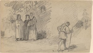 El hijo y el burro de Elihu Vedder