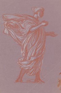Figura de Pie, c.1872-77 de Elihu Vedder