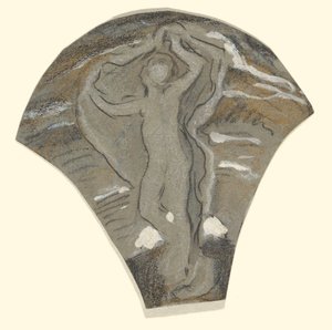estudiar para luna de Elihu Vedder