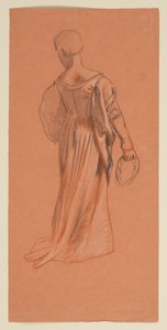 Estudio para "Procesión de Boda" de Elihu Vedder