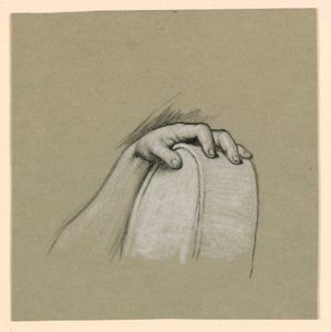 Estudio de figura de Elihu Vedder
