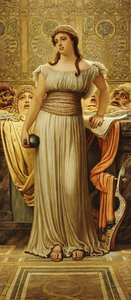 La hija del actor griego, 1875