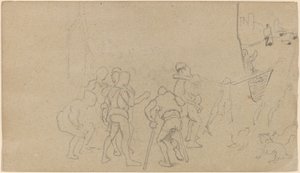 Escena de pueblo
