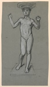 Estudio de figura para el diseño de una fuente de Elihu Vedder