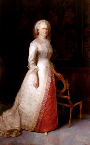 Martha Dandridge Custis Washington (Sra. de George Washington) de Eliphalet Frazer Andrews
