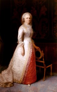 Martha Dandridge Custis Washington (Sra. de George Washington) de Eliphalet Frazer Andrews