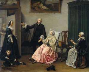Visita al médico de Elisabeth Geertruida Wassenbergh