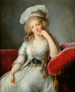 Louise-Marie Adelaide, Duquesa de Orleans de Elisabeth Louise (after) Vigee Lebrun