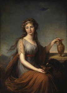 Retrato de Anna Pitt, como Hebe