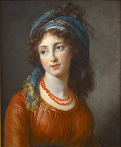 Retrato de Aglaé de Gramont, née de Polignac 1768-1812, 1794 de Elisabeth Louise Vigee Lebrun