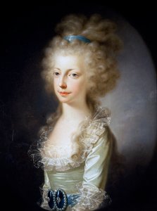Retrato de la Archiduquesa María Clementina de Austria de Elisabeth Louise Vigee Lebrun