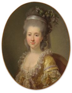 Retrato de la condesa Urszula Potocka, de soltera Zamoyska de Elisabeth Louise Vigee Lebrun