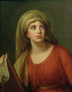 Retrato de Emma Hart (c.1765-1815) luego Lady Hamilton, como una Sibila, c.1792