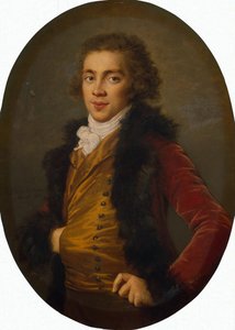 Retrato del príncipe Grigory Alexandrovich Stroganov 1770-1857, 1793 de Elisabeth Louise Vigee Lebrun